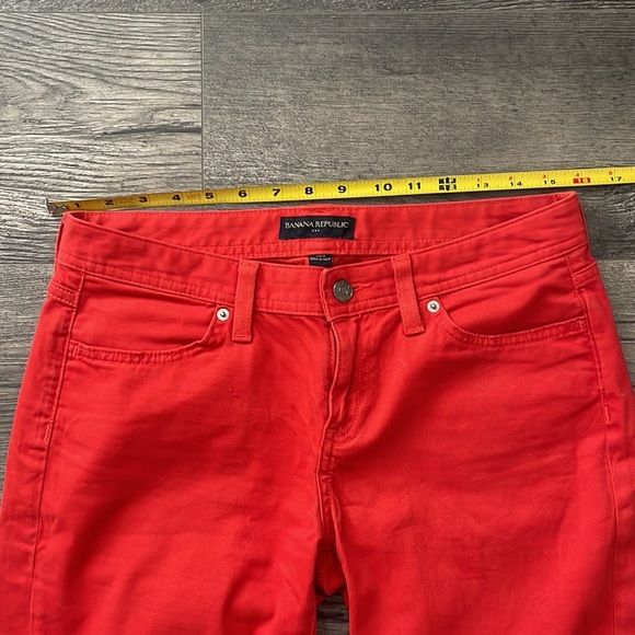 Banana Republic Orange Jean, Size 6 - Picture 5 of 7